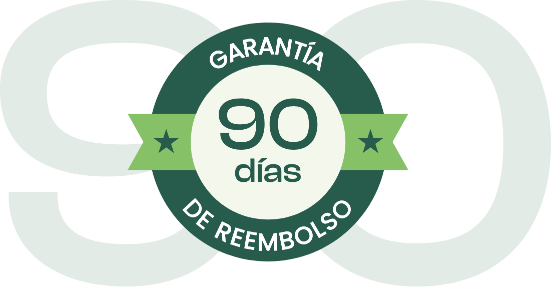 Garantía de reembolso de 90 días